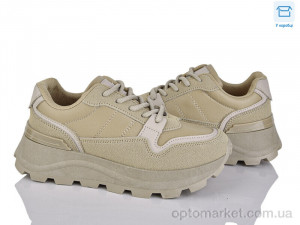 Кросівки жіночі AD39-2 Lady Lily бежевий  оптом от Optomarket