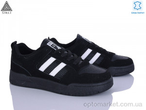 Кросівки жіночі AD600-6 шкіра Stilli чорний  оптом от Optomarket