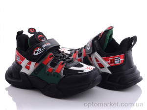 Кросівки дитячі AED5033A Alemy Kids чорний  оптом от Optomarket