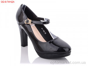 Туфлі жіночі AF198 QQ shoes чорний  оптом от Optomarket