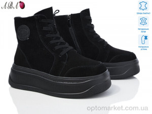 Черевики жіночі AG185-1 ITTS чорний  оптом от Optomarket