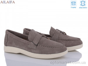 Туфлі жіночі AH1-3 L.ro Piana коричневий  оптом от Optomarket