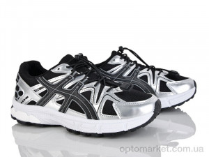 Кросівки жіночі AK04 Kaker чорний оптом от Optomarket