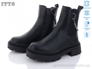 Черевики жіночі AK717-6 ITTS чорний  оптом от Optomarket