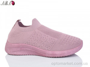 Кросівки жіночі AL02-5 Aba рожевий  оптом от Optomarket