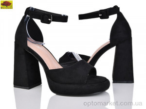 Босоніжки жіночі AN155-11 Mei De Li чорний  оптом от Optomarket