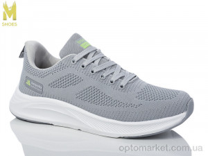 Кросівки чоловічі AS086-4 Bayota сірий  оптом от Optomarket