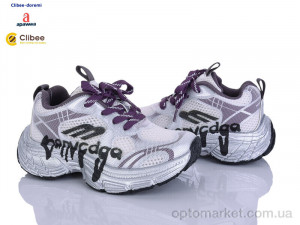 Кросівки дитячі AS92522-1 white-purple Apawwa сірий  оптом от Optomarket