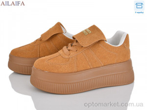Кросівки жіночі AW16 camel Ailaifa camel оптом от Optomarket