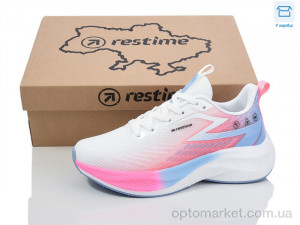 Кросівки жіночі AWL25445 white-sky blue Restime мікс  оптом от Optomarket