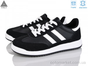 Кросівки жіночі AX10-2 шкіра Stilli чорний  оптом от Optomarket