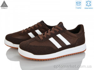 Кросівки жіночі AX60-6 шкіра Stilli коричневий оптом от Optomarket