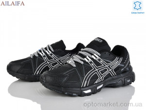 Кросівки жіночі B005-8 A.ics чорний  оптом от Optomarket