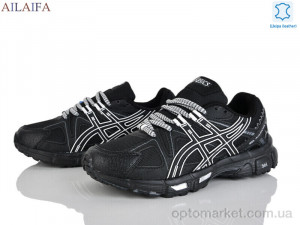 Кросівки жіночі B005-8 A.ics чорний оптом от Optomarket