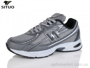 Кросівки жіночі B007-4 Situo сірий оптом от Optomarket