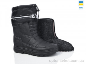 Чоботи з піни чоловічі Б01 чорний Dago чорний  оптом от Optomarket