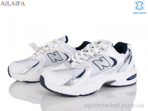 Кросівки жіночі B042-1 N.w balance білий  оптом от Optomarket