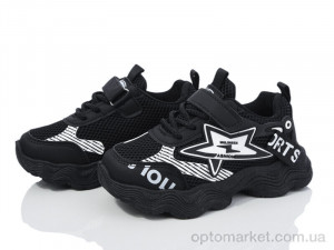 Кросівки дитячі B08-3 Blue Rama чорний  оптом от Optomarket