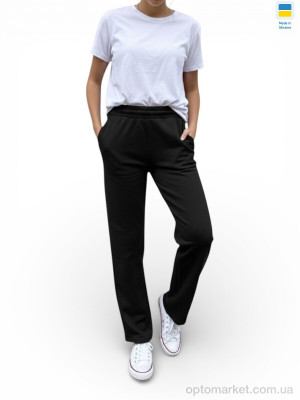 Спортивні штаны жіночі Б1 чорний Margo чорний  оптом от Optomarket