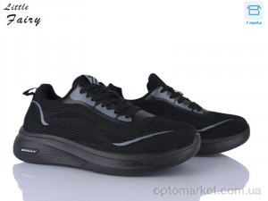 Кросівки чоловічі B1022-1 піна L.Fairy чорний оптом от Optomarket