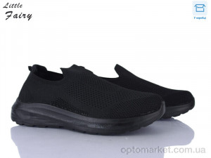 Кросівки чоловічі B1026-1 піна L.Fairy чорний  оптом от Optomarket