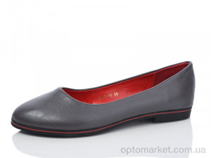 Балетки жіночі B112-11 Camille сірий  оптом от Optomarket