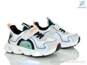 Кросівки дитячі B11485-18 LED JongGolf білий оптом от Optomarket