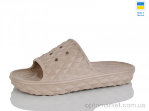Шльопанці жіночі B117 капучіно TapMal бежевий  оптом от Optomarket