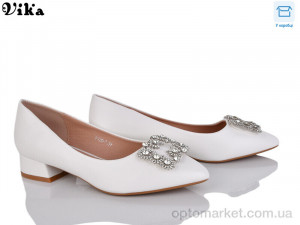 Туфлі жіночі B120-7 Vika білий оптом от Optomarket