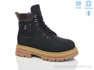 Черевики жіночі B133 Girnaive чорний  оптом от Optomarket