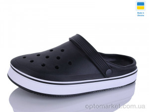 Крокси жіночі B17 чорний Verta чорний  оптом от Optomarket