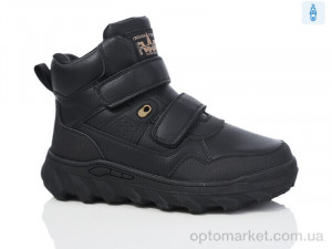 Черевики дитячі B1726-1 Ok Shoes чорний  оптом от Optomarket