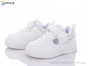 Кросівки дитячі B1909-7B Bessky білий  оптом от Optomarket