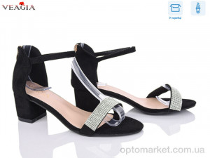 Босоніжки жіночі B20-1 Veagia чорний  оптом от Optomarket