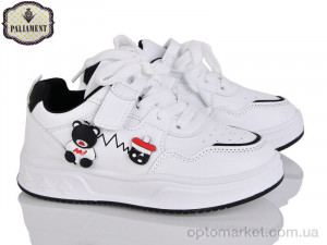 Кросівки дитячі B205-1 Paliament білий  оптом от Optomarket
