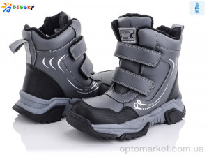 Черевики дитячі B2132-2C Bessky сірий  оптом от Optomarket