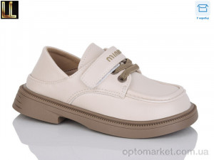 Туфлі дитячі B216-7 Lilin бежевий  оптом от Optomarket