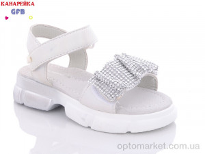 Босоніжки дитячі B2440-2 Канарейка білий оптом от Optomarket