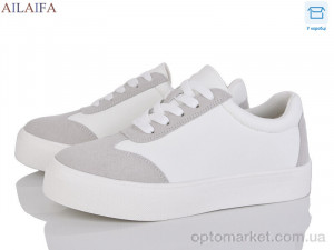 Кросівки жіночі B250-2 Ailaifa білий  оптом от Optomarket