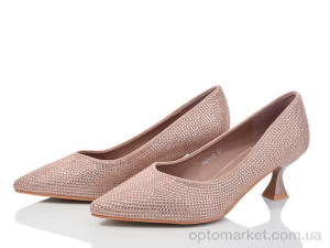 Туфлі жіночі B250-3 Loretta коричневий  оптом от Optomarket