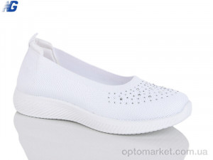 Балетки жіночі B26207-2 Covaleri білий  оптом от Optomarket