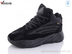 Черевики дитячі B2696-1 термо Supo чорний  оптом от Optomarket