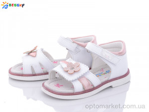 Босоніжки дитячі B2744-1B Bessky білий  оптом от Optomarket
