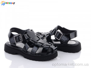 Босоніжки дитячі B2823-4B Bessky чорний  оптом от Optomarket