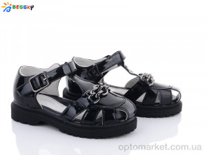 Босоніжки дитячі B2887-4B Bessky чорний  оптом от Optomarket