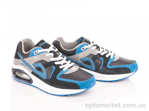 Кросівки жіночі B3066-4 navy-blue Demax синій  оптом от Optomarket