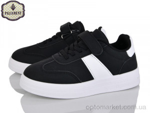 Кросівки дитячі B307-1 Paliament чорний  оптом от Optomarket