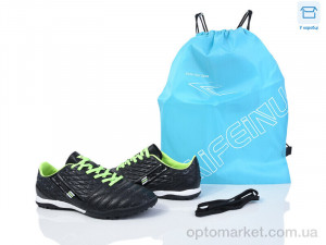 Футбольне взуття дитячі B307-A Saifenu чорний оптом от Optomarket