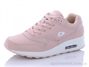 Кросівки жіночі B3302-19 Demax рожевий оптом от Optomarket