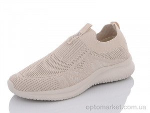 Кросівки жіночі B3343-2 Demax бежевий оптом от Optomarket